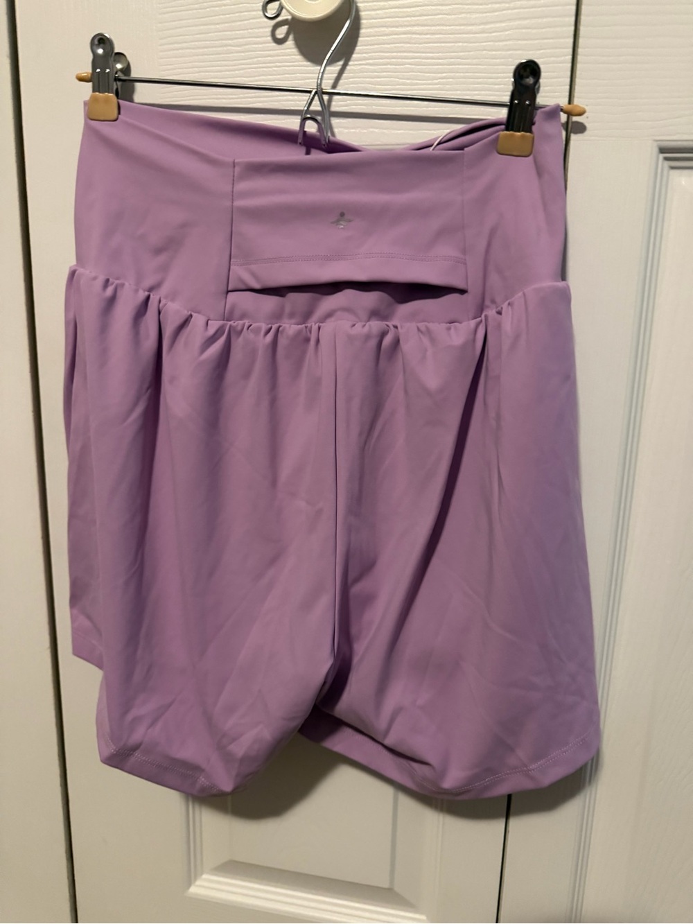 HALARA 5” High-Waist Lavender Workout Shorts - Picture 3 of 3